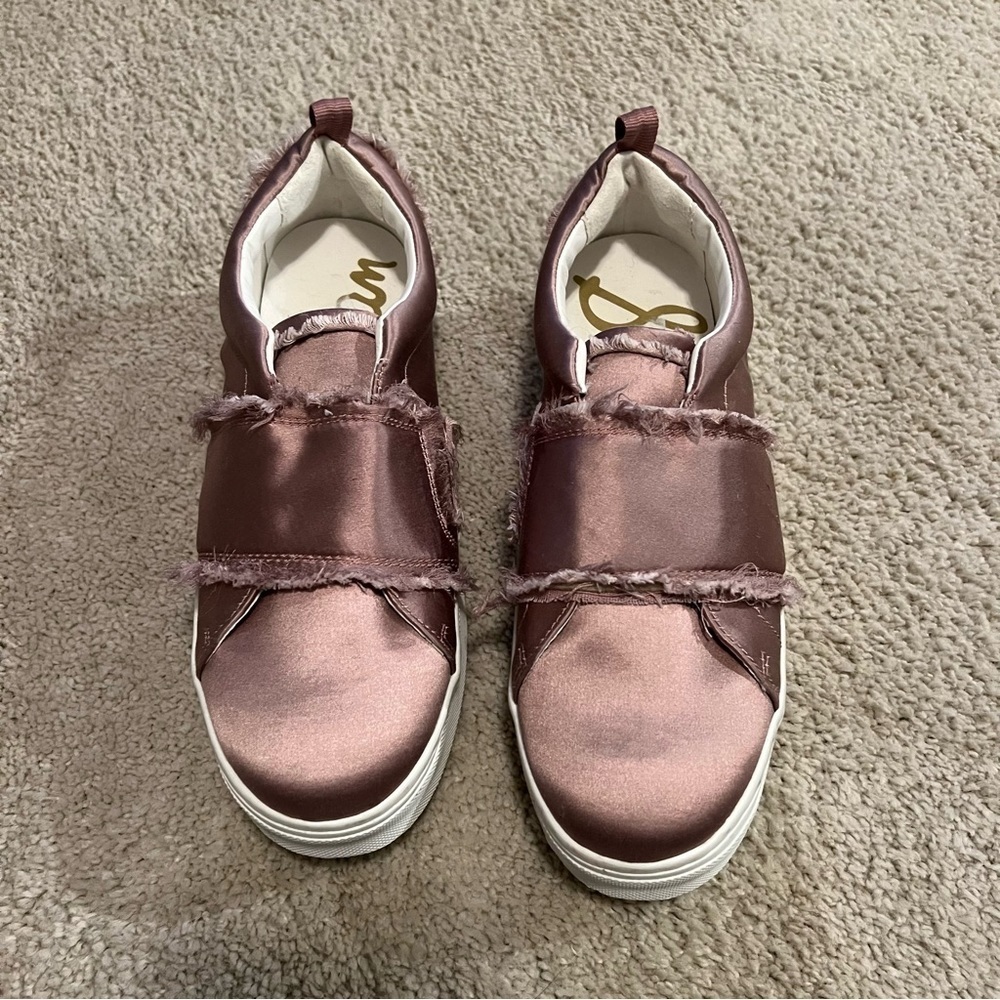 Women’s Sam Edelman light pink Levine sneakers size 9.5